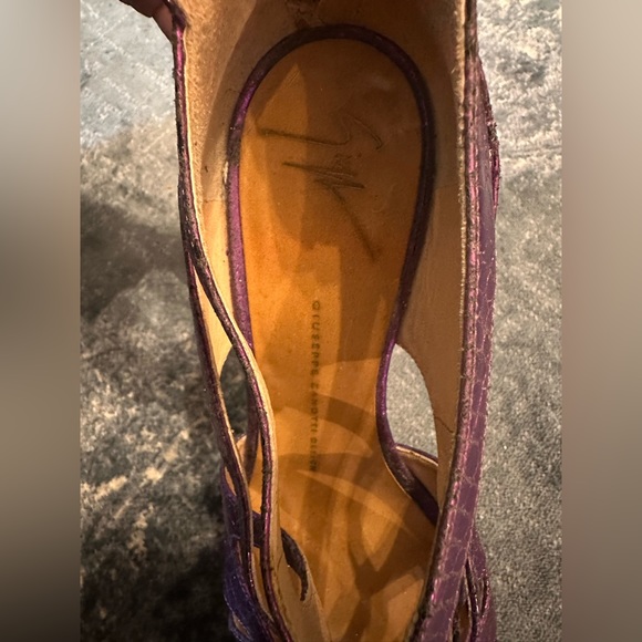 Giuseppe Zanotti python skin platform pumps rare & authentic! - Picture 3 of 9